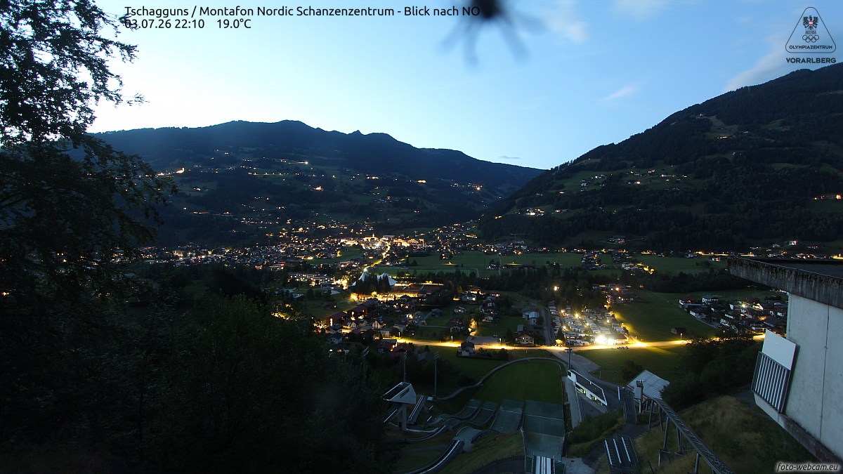 Tschagguns / Montafon Nordic Schanzenzentrum Berg 775 m