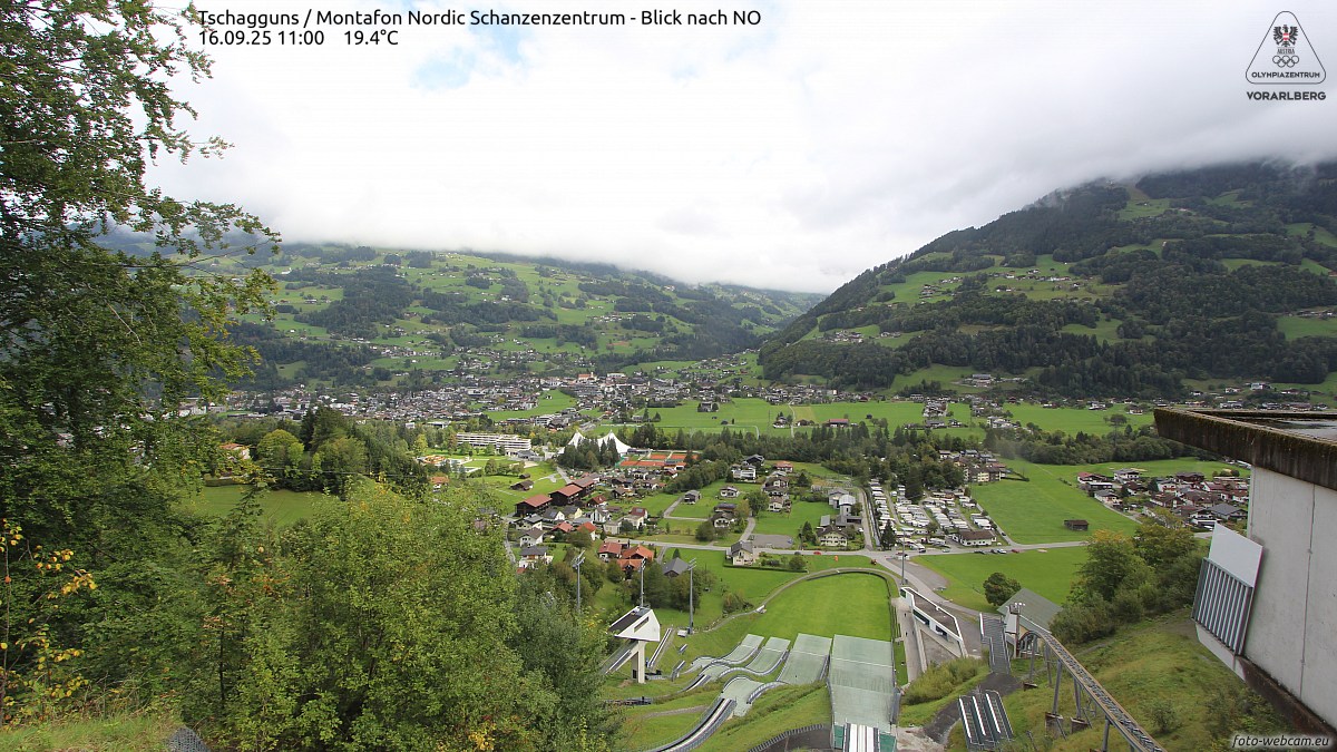 Tschagguns / Montafon Nordic Schanzenzentrum Berg 775 m