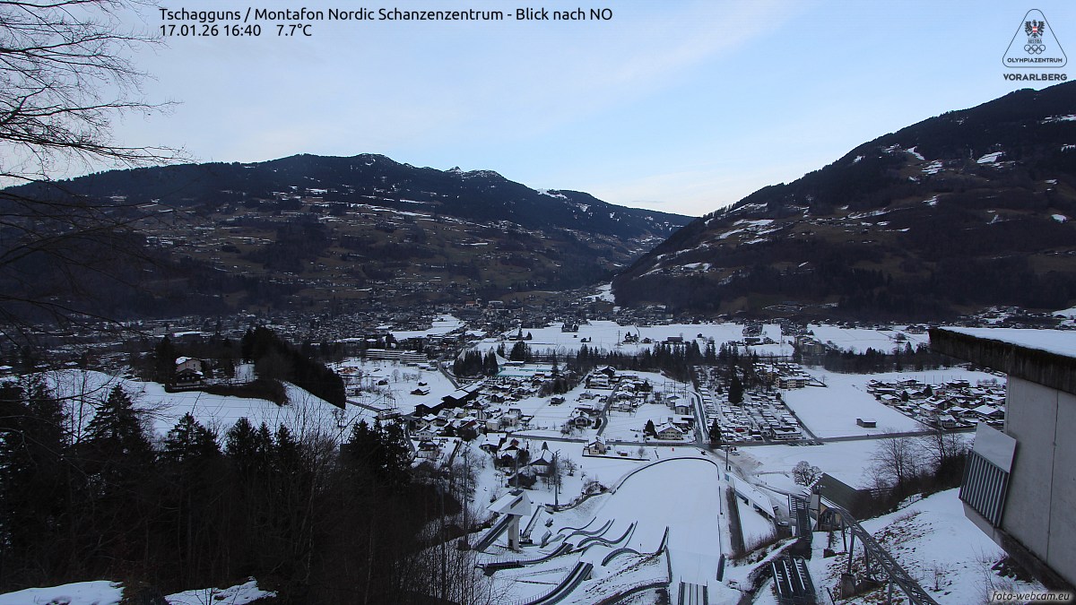 Tschagguns / Montafon Nordic Schanzenzentrum Berg 775 m