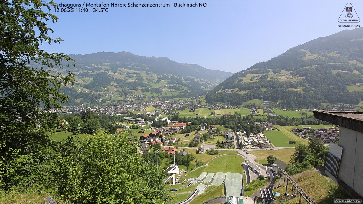 Tschagguns / Montafon Nordic Schanzenzentrum Berg 775 m
