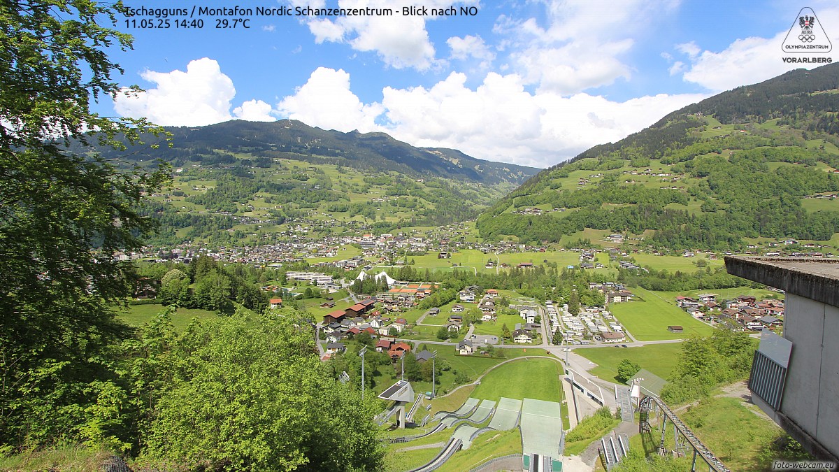 Tschagguns / Montafon Nordic Schanzenzentrum Berg 775 m