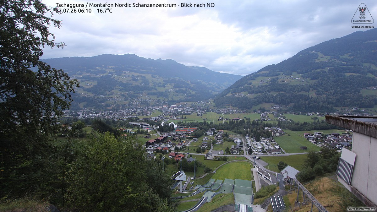 Tschagguns / Montafon Nordic Schanzenzentrum Berg 775 m