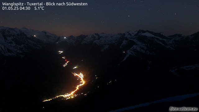 Webcam Wanglspitz im Tuxer Tal