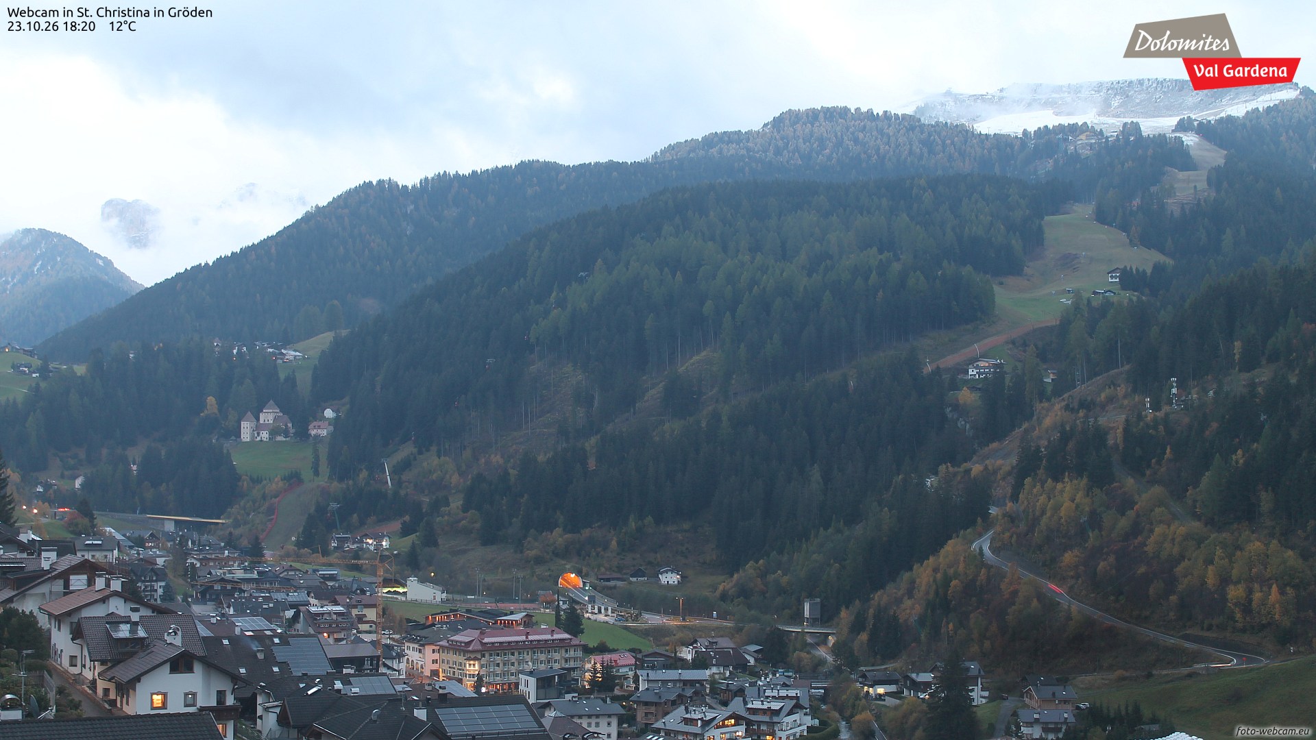 Webcam paese di Santa Cristina