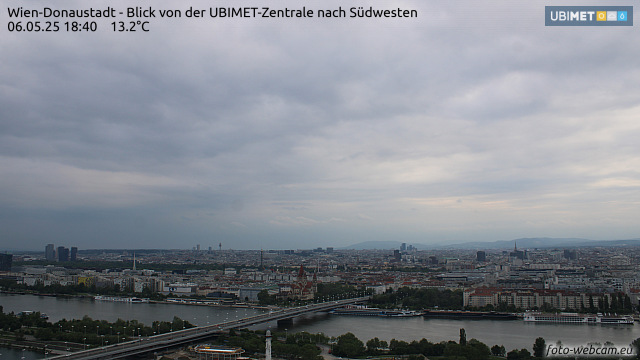 Webcam Donau, Wien Donaustadt