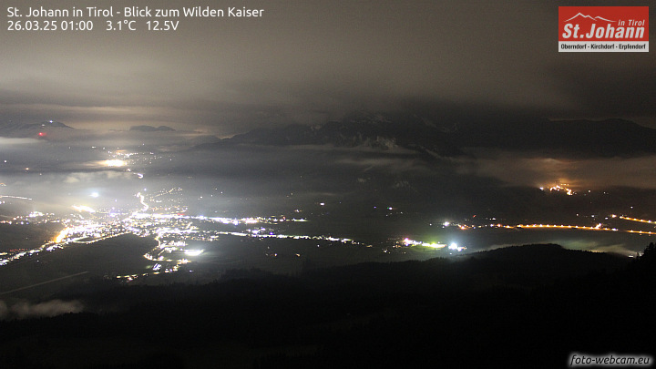 Blick zum Wilden Kaiser