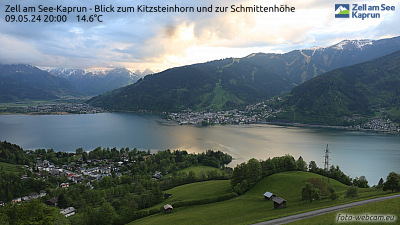 Zell am See Blickrichtung: Kaprun Kitzsteinhorn