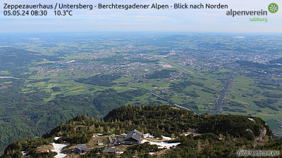 Zeppezauerhaus / Untersberg - Berchtesgadener Alpen - Blick nach Norden