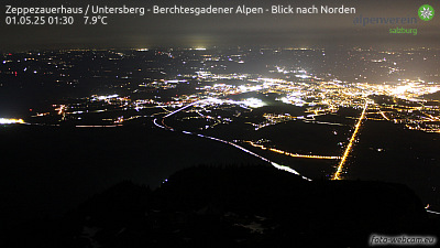 Zeppezauerhaus / Untersberg - Berchtesgadener Alpen - Blick nach Norden